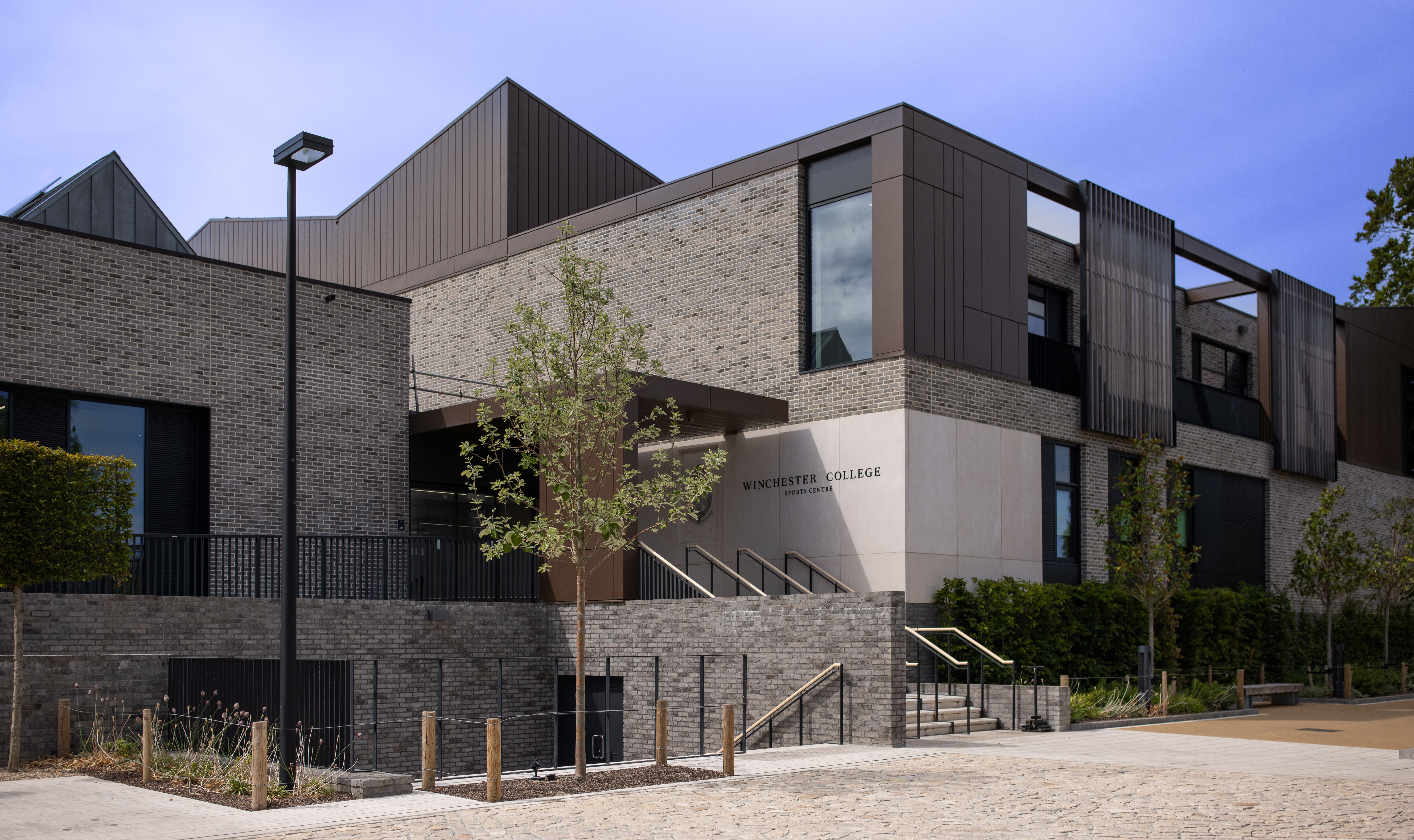 Winchester College Sports Centre exterior